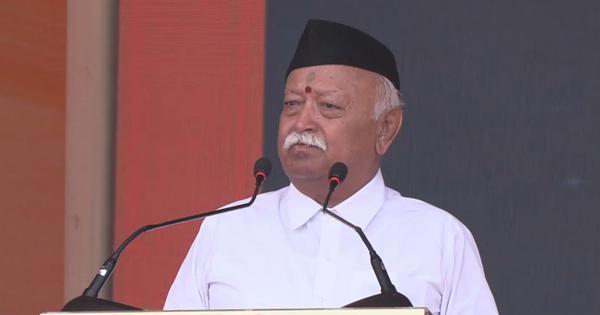 Violent protests don’t spark positive change: RSS chief on agitations in Sri Lanka, Nepal