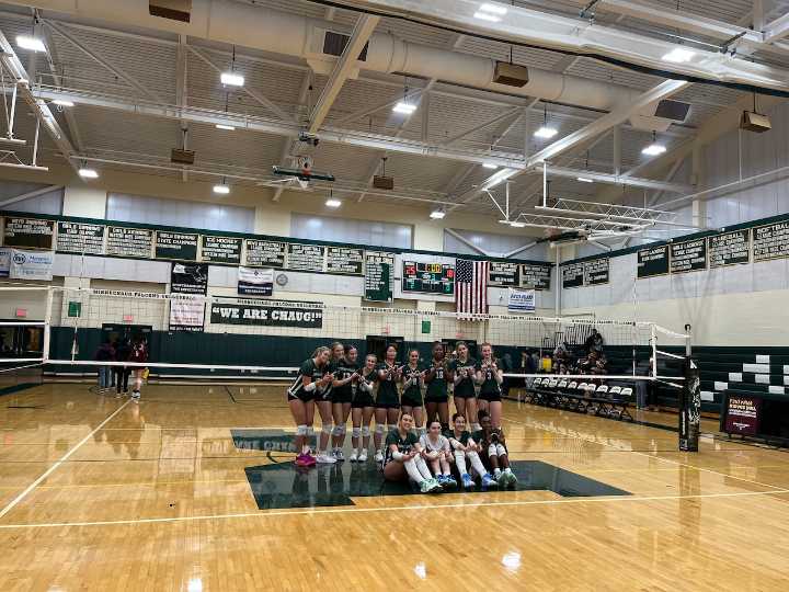 Minnechaug girls volleyball sweeps Amherst in WMass Class A semifinals
