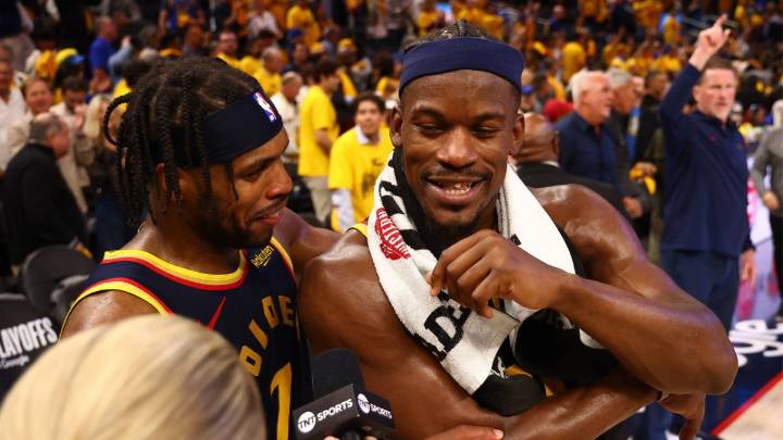 Jimmy Butler, Buddy Hield debate who would win 1