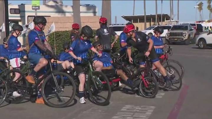 Wounded Warrior Project's Soldier Ride underway in San Diego