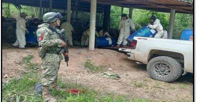 Resultados obtenidos por el Ejército Mexicano y  la Guardia Nacional en Chiapas y Tabasco