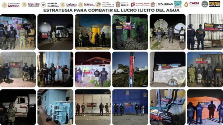 Operación Caudal: así revenden líquido sucio y a sobreprecio las redes de huachicol de agua en el EdoMex