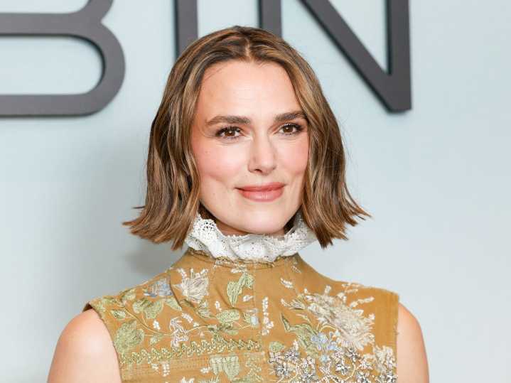 Keira Knightley shares the no-nonsense advice from her mom that shaped how she balances work and kids