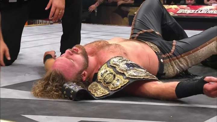 AEW WrestleDream Results: Adam Page Retains World Title, Big Heel Turn Happens