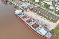 Embarque récord de 22.300 toneladas en el puerto de Concepción del Uruguay