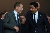 European soccer clubs group unveils new name at peak of its powers dealing with UEFA, FIFA