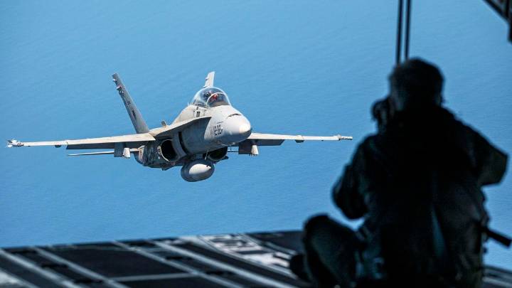 Un ensayo de guerra global sobre los cielos de Canarias