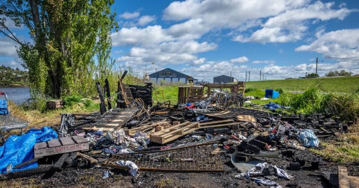 Fires damage homeless camps in Launceston