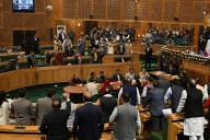 Uproar in J&K Assembly Over AAP MLA’s Detention Under PSA