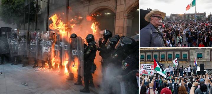 Cuestiona CSP objetivo de agresiones y provocación de 'bloque negro' durante el 2 de octubre