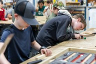 Kids at play: Lake Stevens middle-schoolers craft clectric guitars