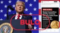 El Comité Noruego del Nobel no ha descartado a Donald Trump como candidato al Nobel de la Paz, es un bulo