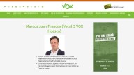 "Nuestras calles apestan a kebab y pañuelos": los lamentables mensajes que le han costado el puesto a Marcos Francoy como asesor de Vox