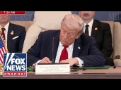 BREAKING: Trump signs historic Gaza peace plan