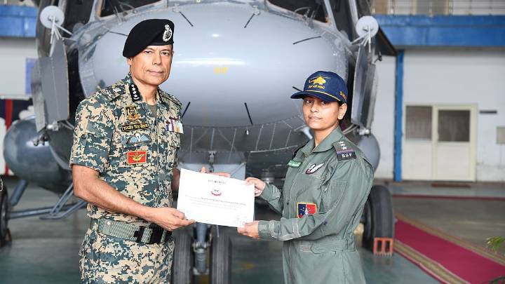 BSF Gets First Woman Flight Engineer In Over 50 Years