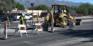 Crews working to repair sinkhole in Tucson