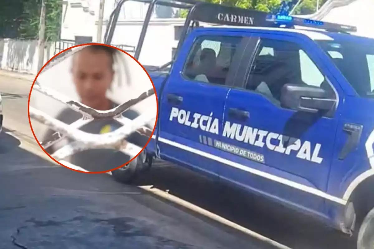 Polémica en Carmen: Detienen a ambientalista y abogado durante “en vivo" frente a la casa del alcalde