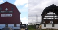 Niagara Regional Exhibition buildings knocked down in Welland