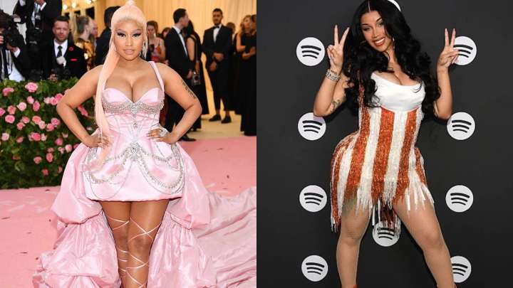 Nicki Minaj y Cardi B sostuvieron una intensa discusión a través de redes sociales