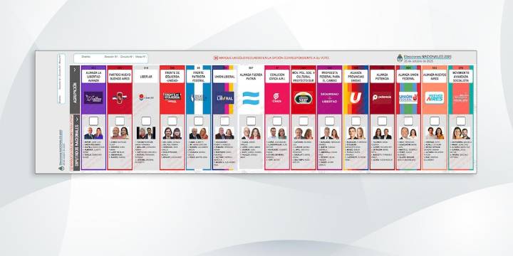 Elecciones 2025: todos los candidatos a diputados nacionales en la provincia de Buenos Aires