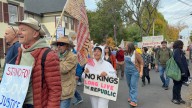 Thousands gather for ‘No Kings’ rally and march in Kingston