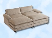 Wayfair Cloud Couch on sale: Latitude Run sectional now over half off