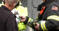 Ohio Street apartment building fire displaces residents, cat is saved