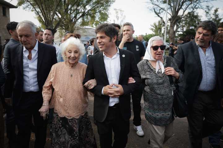 Kicillof encabezó el cierre de la 5° edición de Futuro Memoria