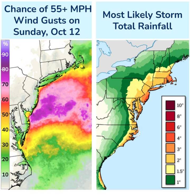Bracing For Nor'easter: These Locations Most At Risk For Power Outages, Flooding