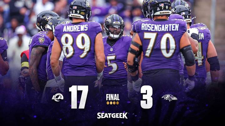 Game Recap: Ravens Fall to Rams for Fourth Straight Loss