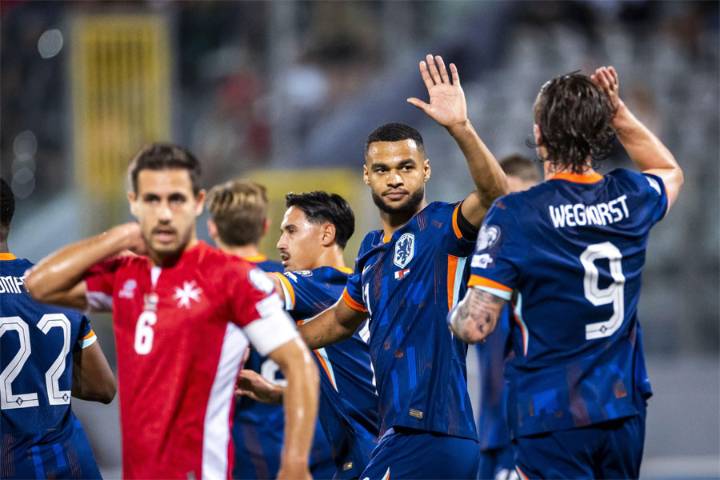 0-4. Gakpo acelera a Países Bajos