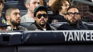 Bad Bunny nabs foul ball at Yankees playoff game