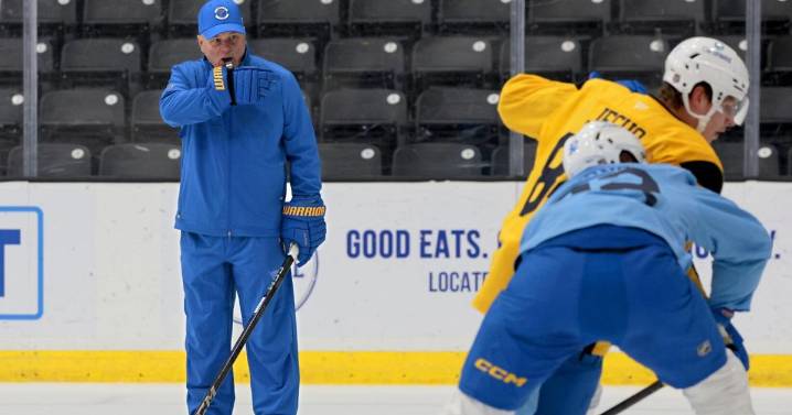 Blues announce roster with season opener vs. Minnesota approaching Thursday