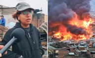 Madre de familia que perdió su casa tras incendio en Pamplona Alta pide apoyo para reconstruir sus viviendas: "Pienso que es un mal sueño"