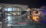 Graves daños en el Hospital de Benito Juárez por el temporal que azotó la provincia