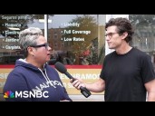 Jacob Soboroff speaks to people in Chicago suburb after ICE arrests 2 men at bakery