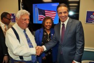 ✰PREMIUM Cuomo speaks at iconic Democratic stronghold, the Thomas Jefferson Club, before hundreds