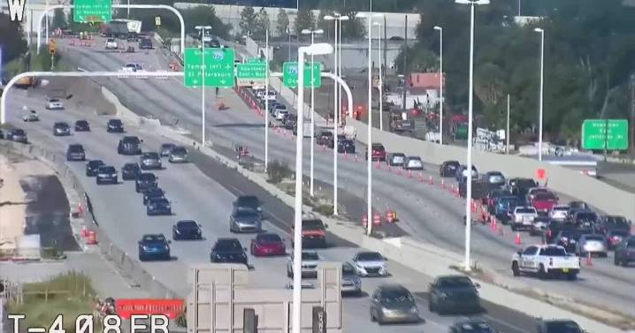 Temporary closure of the downtown Tampa Interchange has begun