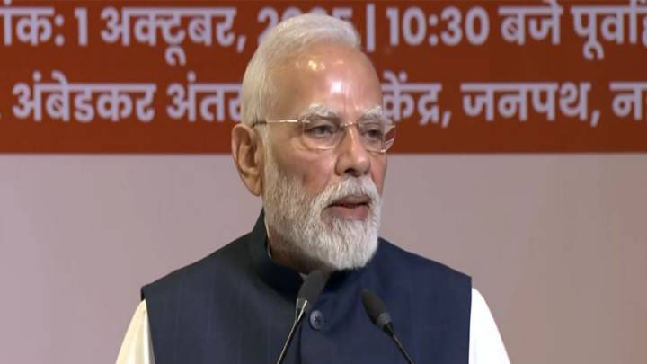 ‘Since its formation, RSS pursued its grand objective of nation-building’: PM Modi at RSS centenary celebrations