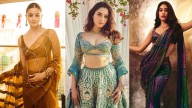 Diwali 2025 Top Celeb Picks For Styling Inspo: Tamannaah Bhatia Hot Pink Lehenga-Choli to Alia Bhatt's Golden Saree Style & Janhvi Kapoor's Stunning Desi Look