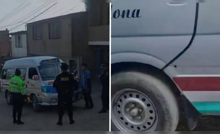 Atacan a empresa de transporte San Genaro en Pamplona: sujetos disparan hasta 7 veces contra vehículo lleno de pasajeros