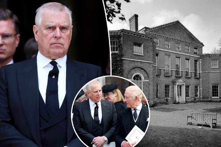 Prince Andrew will give up Royal Lodge if he can move to Frogmore Cottage