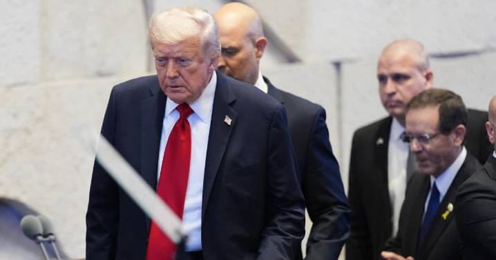 Trump is in Israel to tout a ceasefire he believes could foster lasting Middle East peace