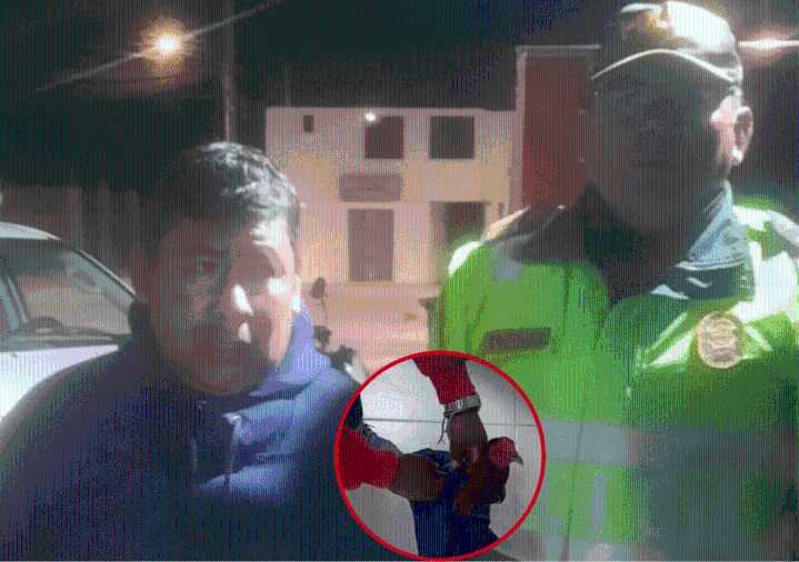 Capturan a docente con 13 gallos robados en Camaná