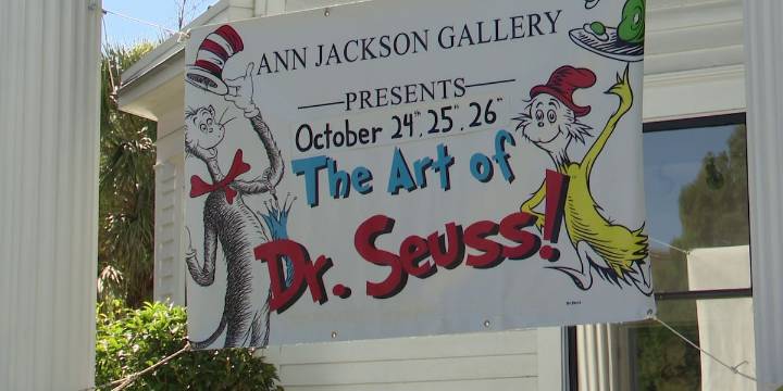New Dr. Seuss Art Exhibit in Columbia for the weekend