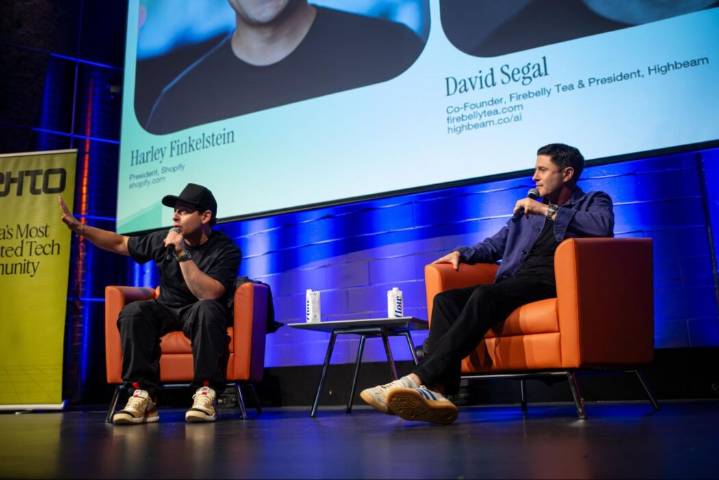 Harley Finkelstein and David Segal spill the tea on entrepreneurship at “Made in Montréal” event