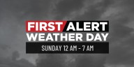 First Alert Weather: First Alert Weather Day begins at midnight for a low