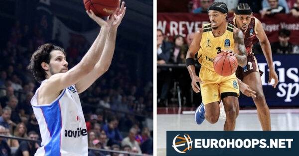 Michalis Lountzis and Bryce Jones share EuroCup Round 1 MVP award