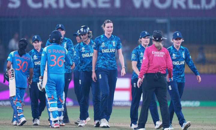 Women's World Cup: India mess up chase, lose by 4 runs to England