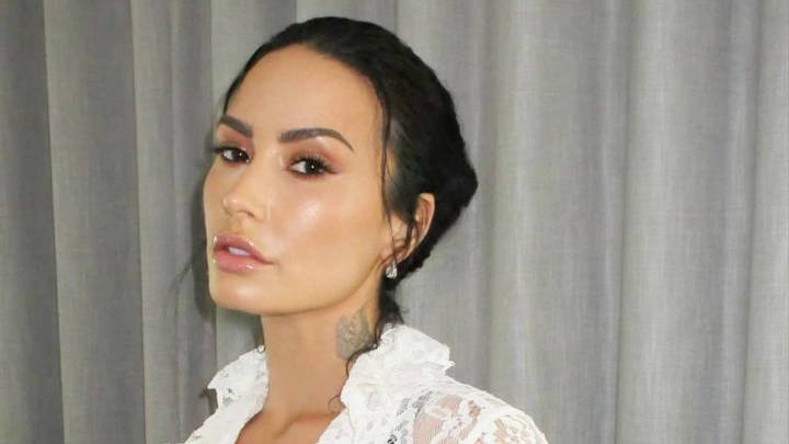 El hilarante disfraz de Demi Lovato para Halloween que sacó aplausos: Se inspiró en un meme de sí misma